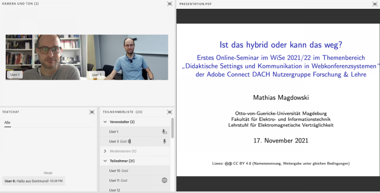 Rückblick + Aufzeichnung des Online-Seminars vom 17.11.: Ist das hybrid oder kann das weg? mit <a href="/MMagdowski/">Mathias Magdowski</a> #hybridelehre #recording