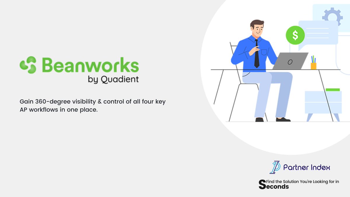 ThePartnerIndex's tweet image. Gain 360-degree visibility &amp;amp; control of all four key #APworkflows in one place. From POs, invoices &amp;amp; expenses to payments, all #APprocesses work seamlessly in the same system. Learn how Beanworks integrates with your #accountingsoftware… buff.ly/3jv1Wk4 
#ERP