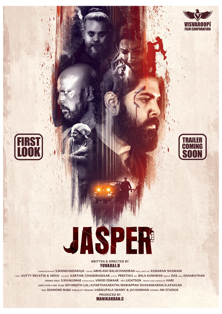 Yuvamaster555's tweet photo. I am very happy to share my debut movie Jasper first look poster launched by Makkal Nayagan 
Mr. Sivakarthikeyan @Siva_Kartikeyan Sir
thanks a Lot Sir https://t.co/LsxFOnOqSj