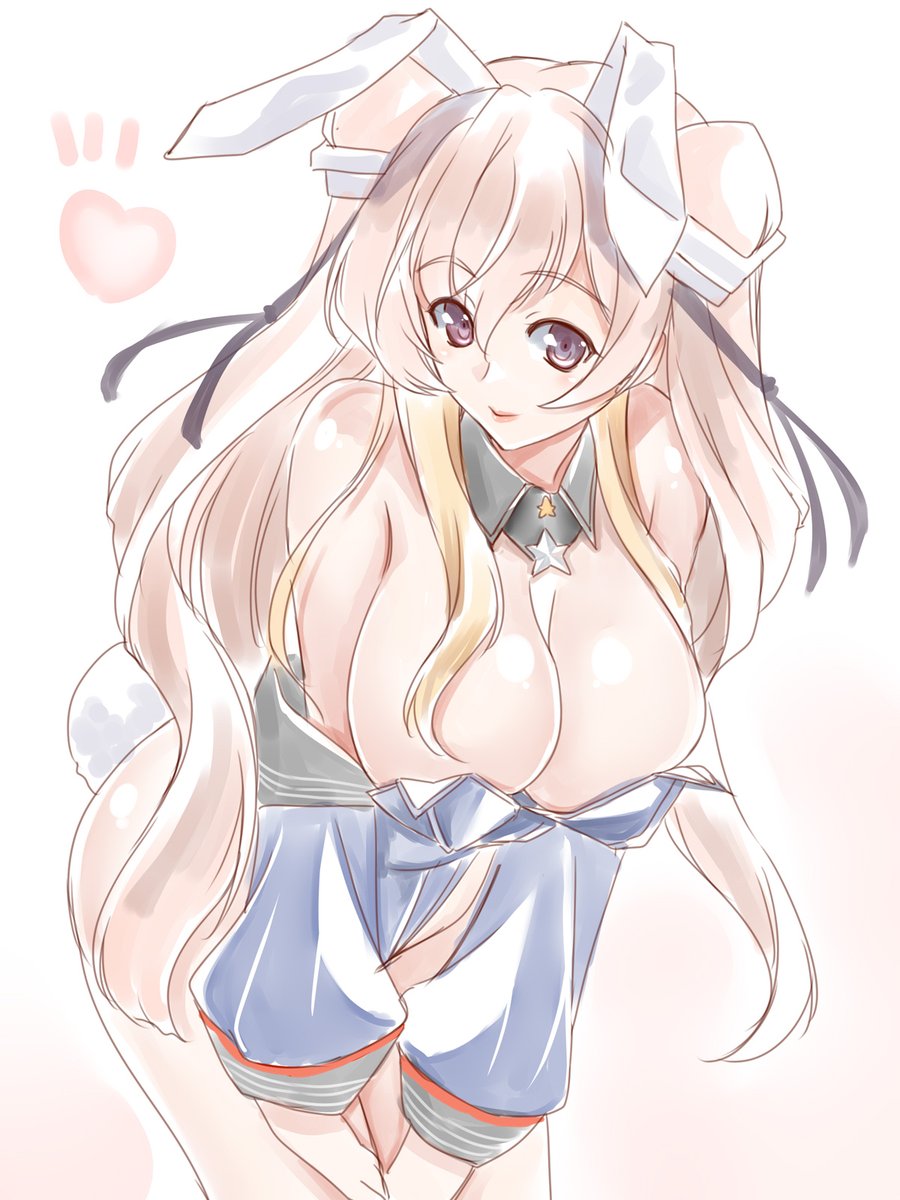 Д◎) むねどき艦娘
ジョンストン初めて描いたけど…あえて艦バニー(ヲ

#推しおっぱい艦娘
#ジョンストンさん
#艦バニー 