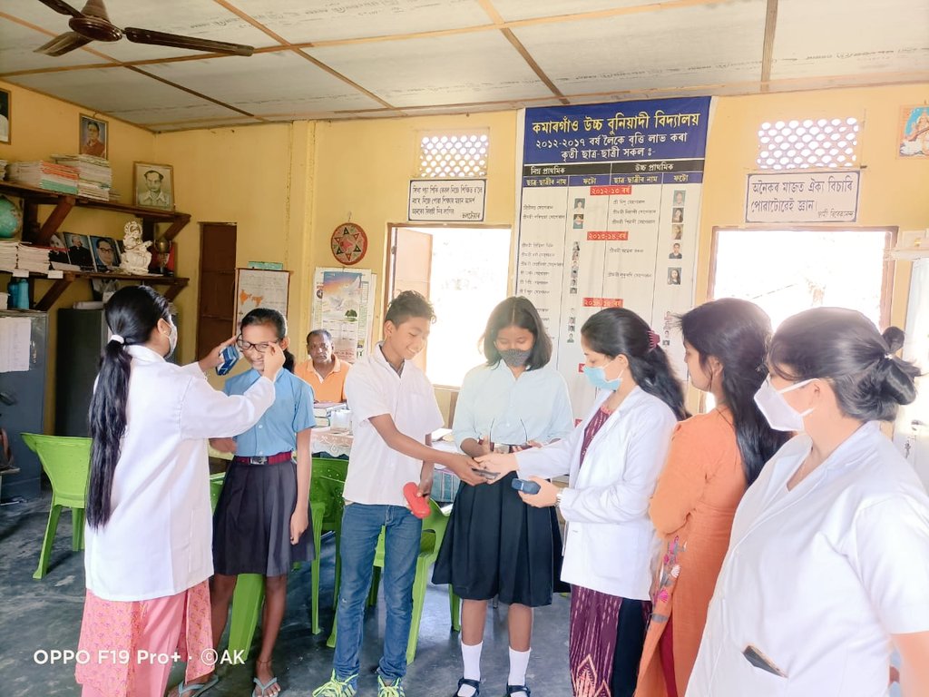 GolaghatNhm's tweet photo. #RBSK Team in association with #nationalprogrammeforcontrolofblindness #npcb distributed spectacles to students of various schools in the Bokakhat health block who were screened for vision difficulties.
@nhm_assam @dcgolaghat @PomiBaruah @IndiaRbsk @PranPurnima @DIPROGolaghat https://t.co/m2klwboP2A