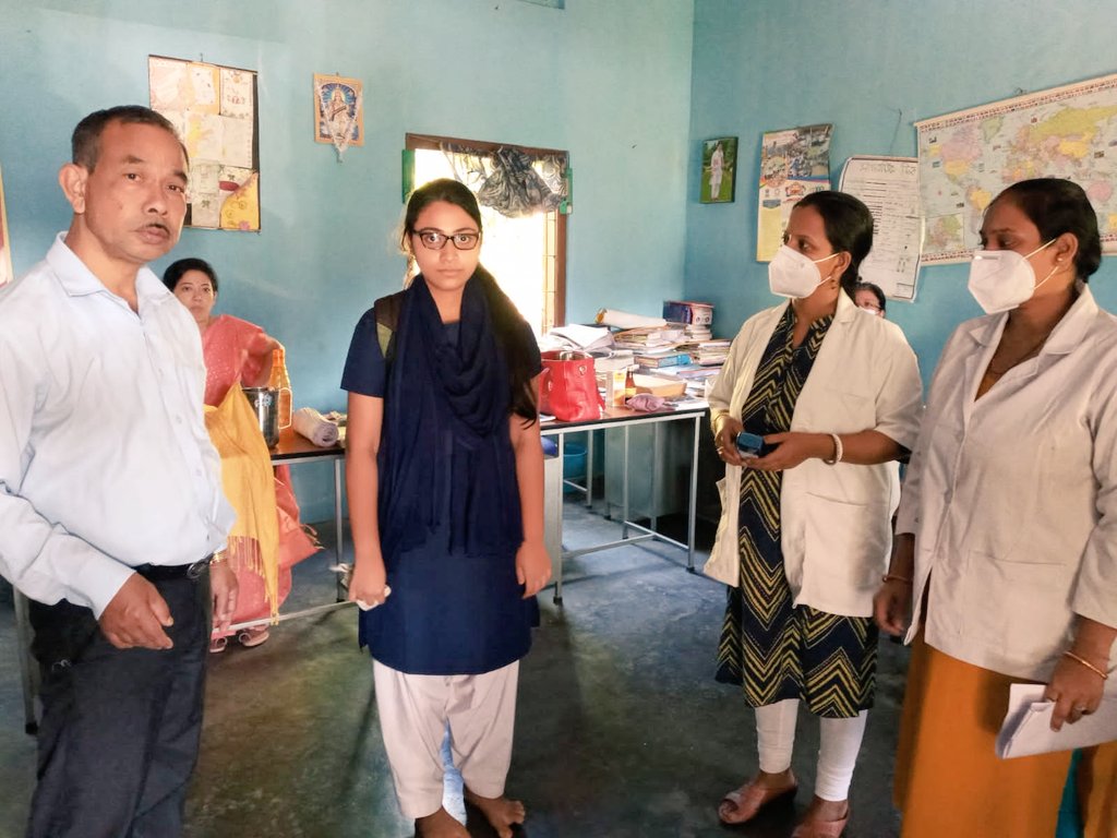 GolaghatNhm's tweet photo. #RBSK Team in association with #nationalprogrammeforcontrolofblindness #npcb distributed spectacles to students of various schools in the Bokakhat health block who were screened for vision difficulties.
@nhm_assam @dcgolaghat @PomiBaruah @IndiaRbsk @PranPurnima @DIPROGolaghat https://t.co/m2klwboP2A