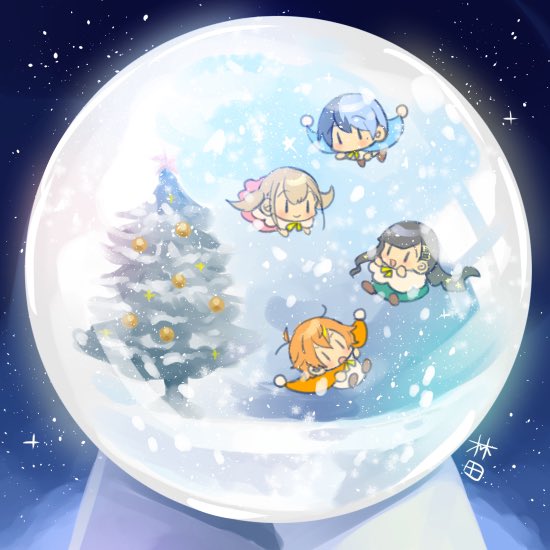 スノードームのtwitterイラスト検索結果