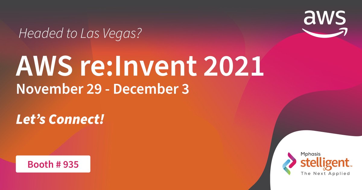 Stelligent's tweet photo. Attending #AWSreInvent this year? We are, too! Stop by and visit us at Booth # 935 to meet our team and learn how we can help you accelerate your journey to the cloud. #awspartners #APNProud https://t.co/CTLplkKYKf