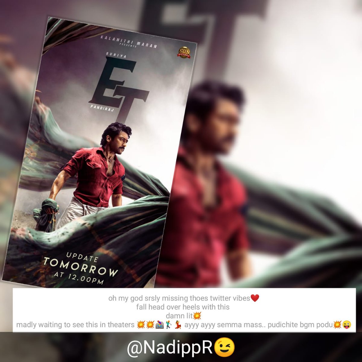 NadippR's tweet photo. #EtharkkumThunindhavan 💥🔥 https://t.co/fFvc7JDikj