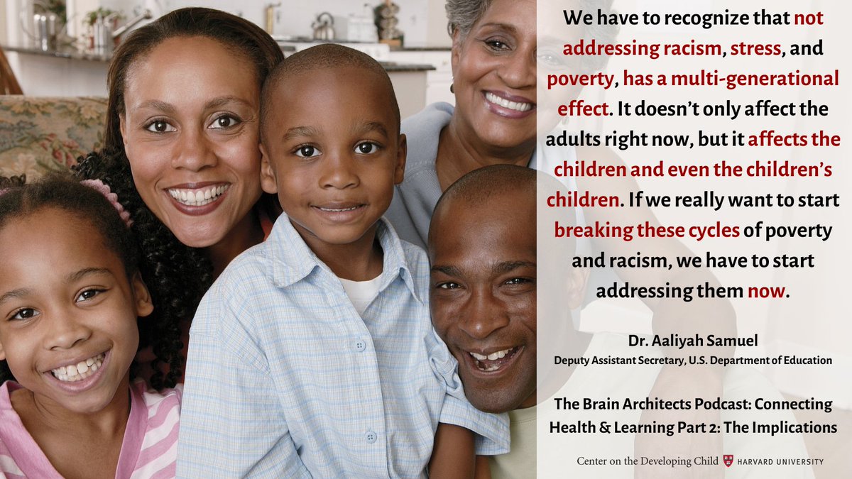 HarvardCenter's tweet photo. Racism creates conditions that harm the well-being of children and families, and we need to go “upstream” and create policy solutions to address the source of structural, cultural, and interpersonal forms of racism. #ECDPolicy
https://t.co/ZwiiDEZaog https://t.co/1vzyXwsyBO