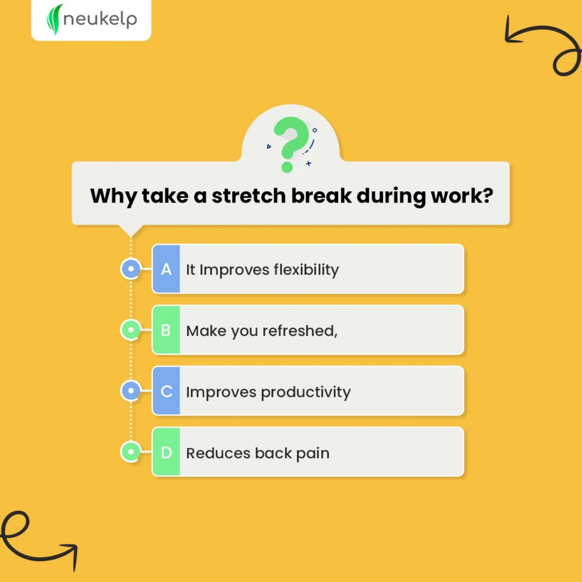 Why stretch breaks are important? 

#thursdaymorning
