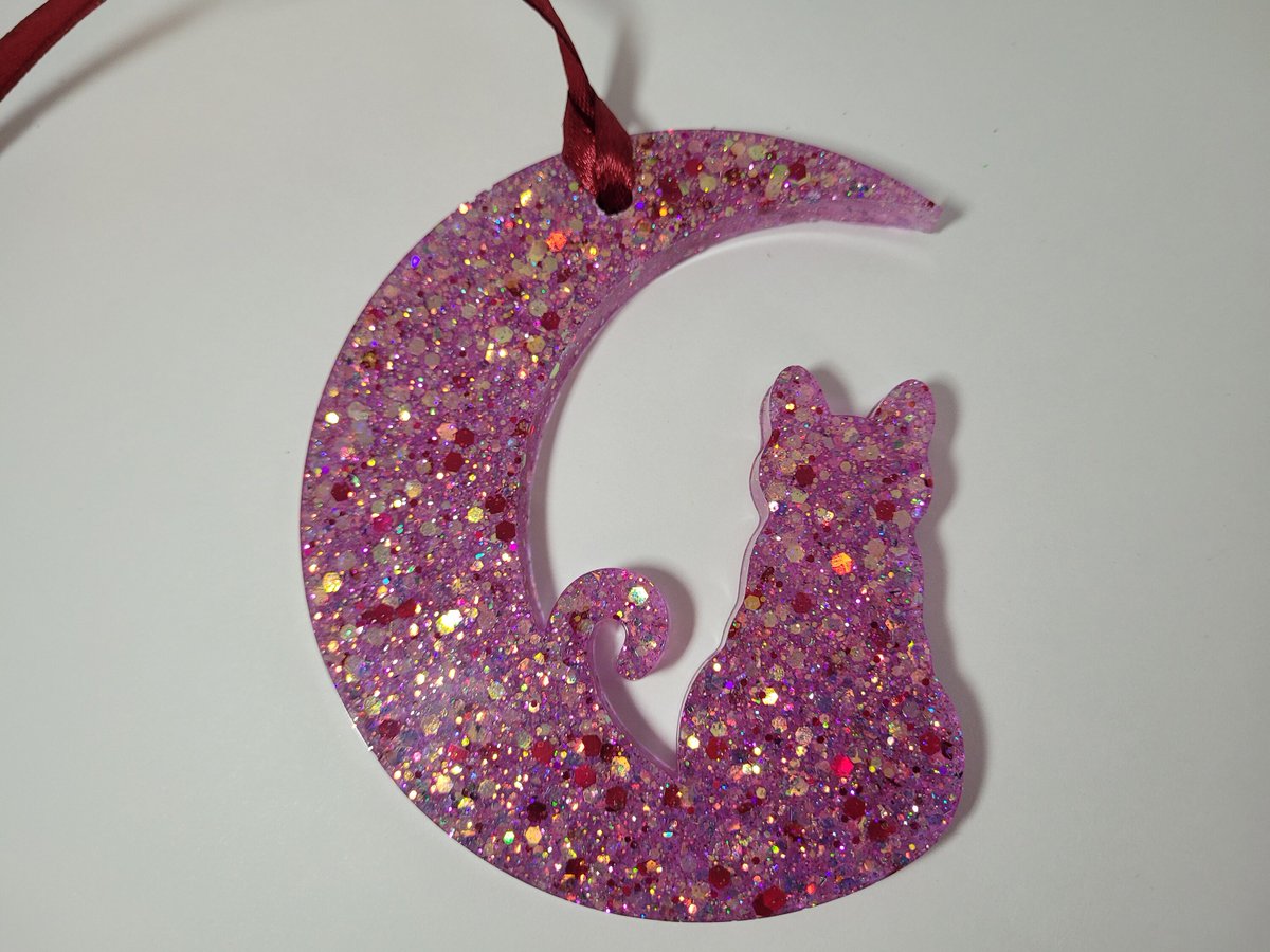 ResinSharon's tweet photo. Excited to share the latest addition to my #etsy shop: Cat Suncatcher, Cat Window Hanging, Cat Wall Hanging, Cat Light Catcher, Cat Birthday Gift, Cat on Moon, Moon Cat Suncatcher https://t.co/2j5zEwlqmA #pinkcat #mooncat #catsuncatcher #christmasgift https://t.co/78KxEMs7yK
