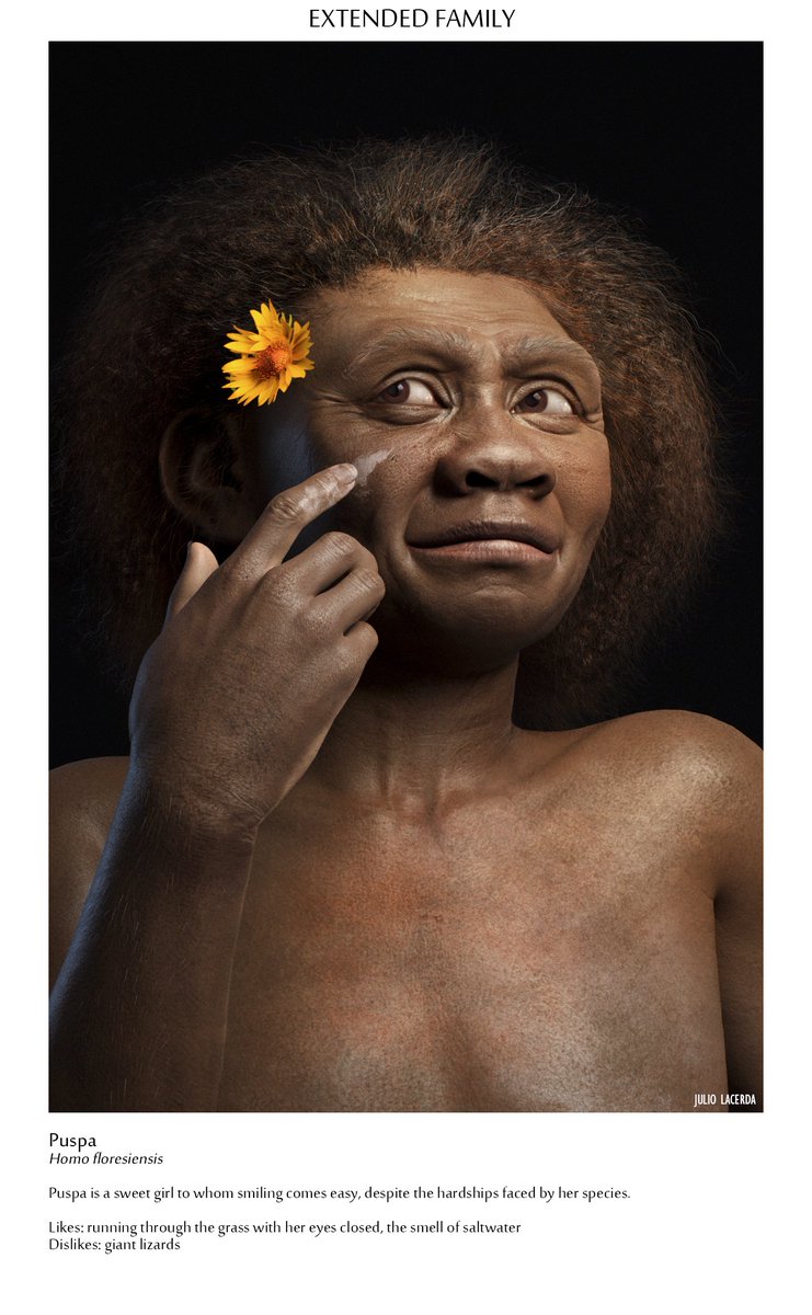 JuliotheArtist's tweet photo. I loved working on this series of hominid portraits but they kinda went under the radar here on Twitter, probably because I uploaded them all at once as a thread after being absent for 2-3 months. https://t.co/3F6GmQQcRH