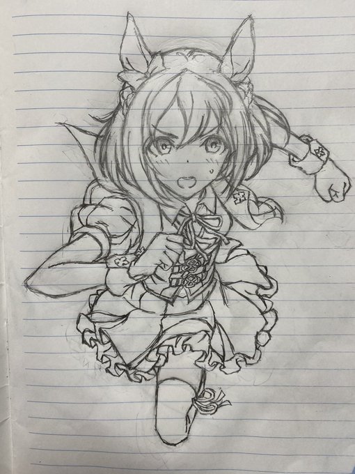 アマプラでウマ娘全部見て、今更ハマりまくりました😂✨ゲームもしてみたいなぁ⭐︎
スペちゃんを模写してみました💡
#ウマ娘
#スペシャルウィーク
#模写
#イラスト
#お絵描き好きな人と繋がりたい 