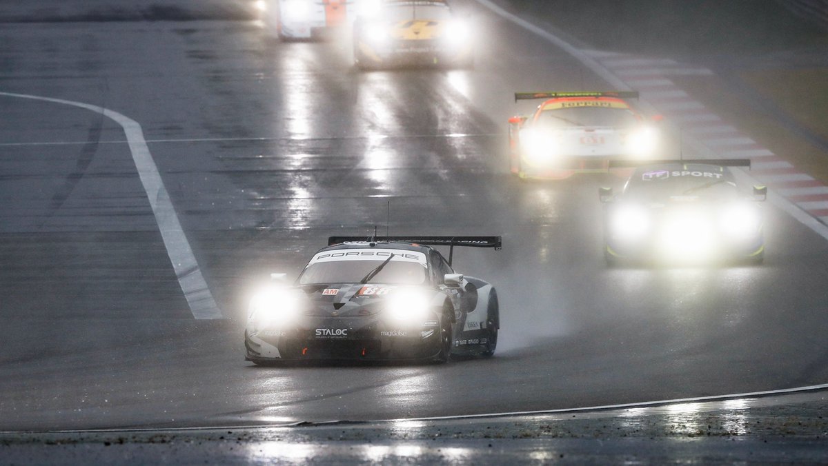 WECDATA's tweet photo. ON THIS DAY: In 2018, @PorscheRaces (📸) became the second GTE marque to lockout a #WEC podium, with the brand finishing 1-2-3 in GTE Am in Shanghai.

🥇 Dempsey-Proton #77
🥈 Project1 #56
🥉 Dempsey-Proton #88

This was the 30th different GTE Am podium order, at the 55th race. https://t.co/RzsPfU4uHA