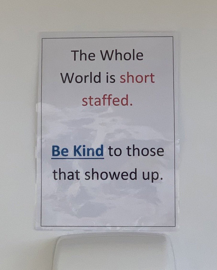 Be kind sign <a href="/NightShiftMD/">Dr. Brian Goldman</a>