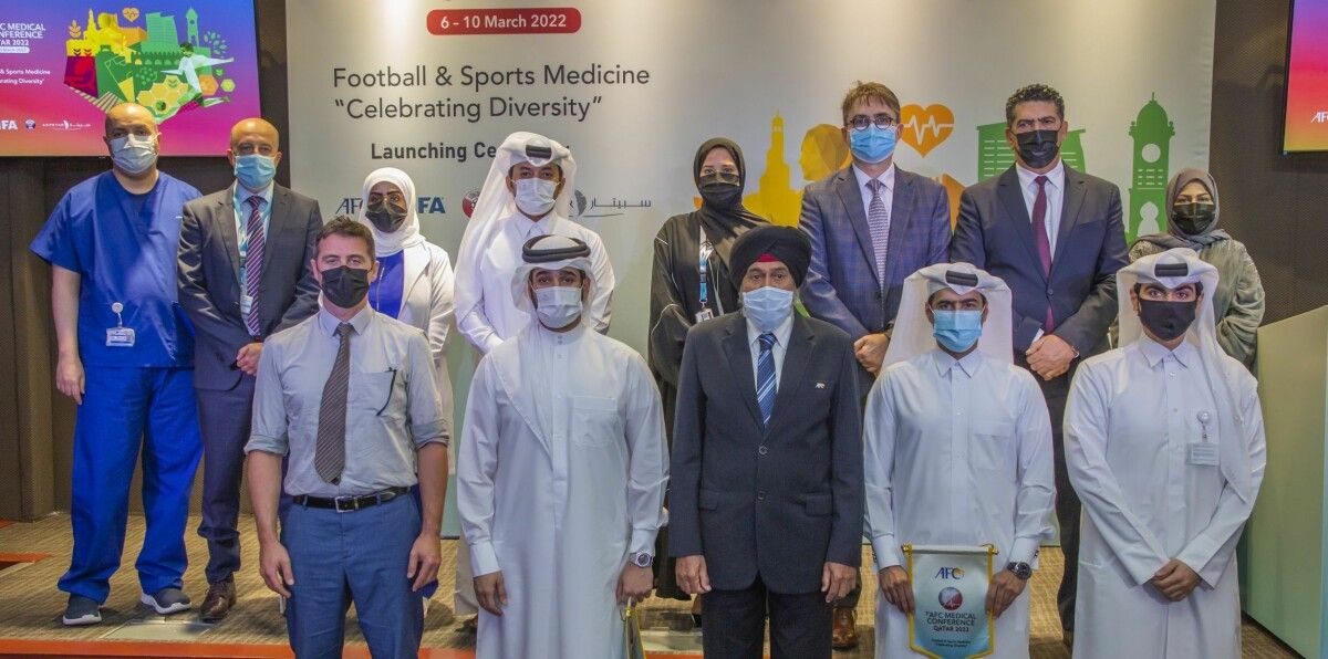 theafcdotcom's tweet photo. The 7th #AFCMedicalConference Qatar 2022 was officially launched in Doha.

READ 📰 https://t.co/dfG8jJYKlh https://t.co/IvDym5q0EP