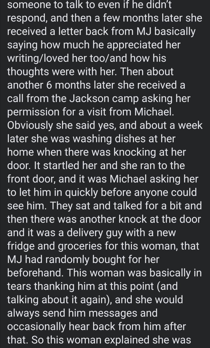 MJJLegacies's tweet photo. This is one of the most touching and heartwarming story I ever read. It was posted in reddit in 2012 but the original/detailed version is in 2010. Please share❤️

Michael Jackson was a true hero and there are many other stories as well. 🥺😭😭 https://t.co/iR5u50GanV