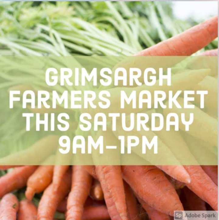 The Grimsargh Farmer's Market returns this Saturday at Grimsargh Village Hall from 9-1.  Pick up some Christmas Gifts and yummy treats.  
#shoplocal #eatlocal #spendlocal