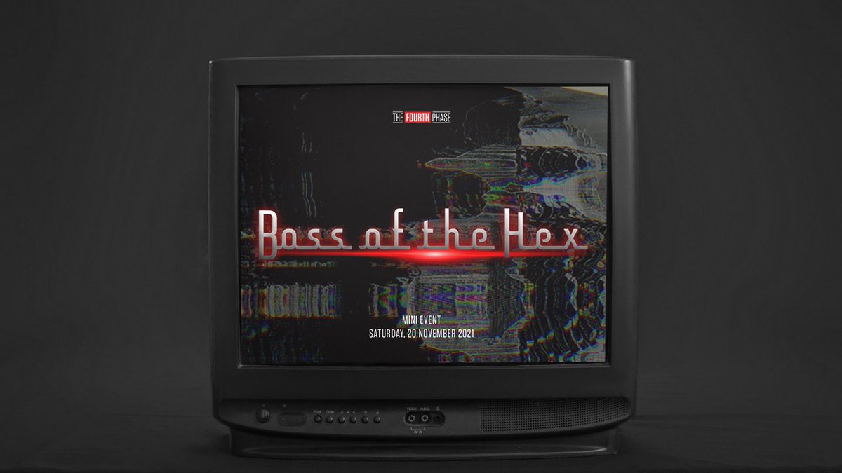 fourthephase's tweet photo. ㅤㅤ
ㅤㅤ
ㅤ     ㅤTFP MINI EVENT
 ㅤ   ㅤ"Boss of the Hex"
  ㅤ  ㅤ Saturday (20/11)

  ㅤㅤRT this tweet to join
ㅤㅤ
ㅤㅤㅤㅤ https://t.co/0SltYcp4zc