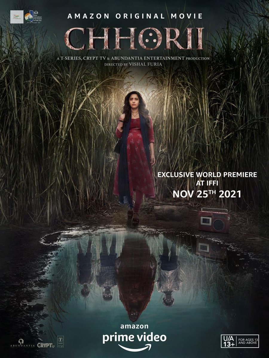 SinhaSomesh's tweet photo. #PrimeVideoAtIFFI: @PrimeVideoIN to premiere director @FuriaVishal’s #Chhorii - starring @Nushrratt, @rajeshjais1 and @yaaneea_b - at the prestigious 52nd @IFFIGoa in #Goa on 25 Nov 2021!
Also, masterclasses with cast and creators of #TheFamilyMan and #SardarUdham will be held. https://t.co/swGqzssZE9