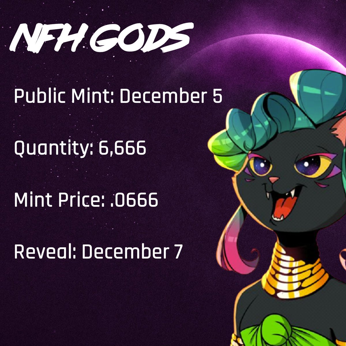 frontierverse's tweet photo. Did you catch all the God Drop details last night? Here's the recap. 

WL spots are still available: All you need is to hold an NFH. https://t.co/PNkA5HidVp