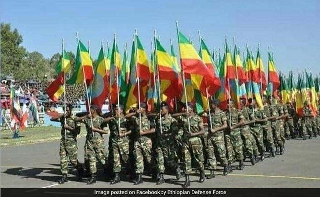 Voice_of_ETH's tweet photo. #DevelopmentStories: #EthiopiaCommunicationService anounced that the government was working to end the #waronterror in a short period of time. In few days the TPLF terriorist cells will be cleared from #Afar and #Amhara regions. https://t.co/ZVIWBF5oZu