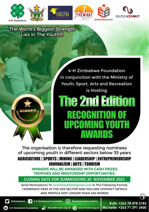 Deadline for nominations postponed to the 30th of November