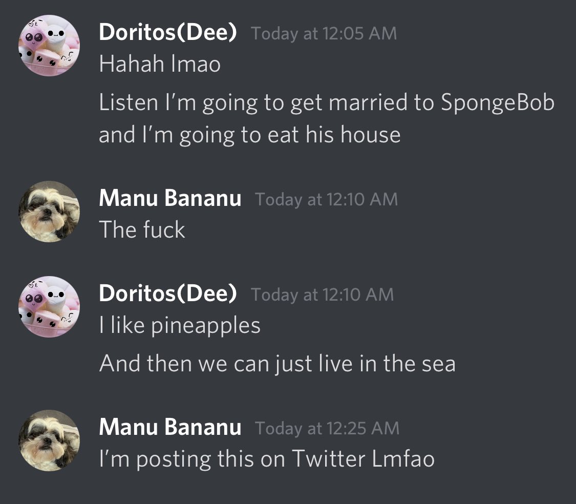 Nightly convos with <a href="/pretty_nyaikx/">❤C.A.L.M.❤ | Dee 🥺</a> be like: