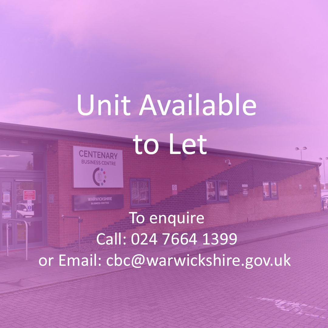 WCC_BC's tweet photo. Centenary Business Centre is the ideal mix of office and light-industrial units, making for a truly diverse workspace. 

Get in touch today to find out what units we have available to let!
02476641399

#Warwickshire 
#WarwickshireSmallBusiness
#OfficeToLet
#SpaceToLet https://t.co/iqWsrwFFUJ