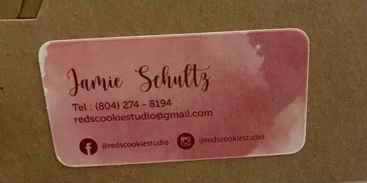 If your in need of a sweet treat, check out Red's cookie Studio! One woman shop churning out beautiful and delicious custom cookies locally in Prince William County. You won't be disappointed #Cookies #sweetshop #BAKE #femaleboss #Bossbabe