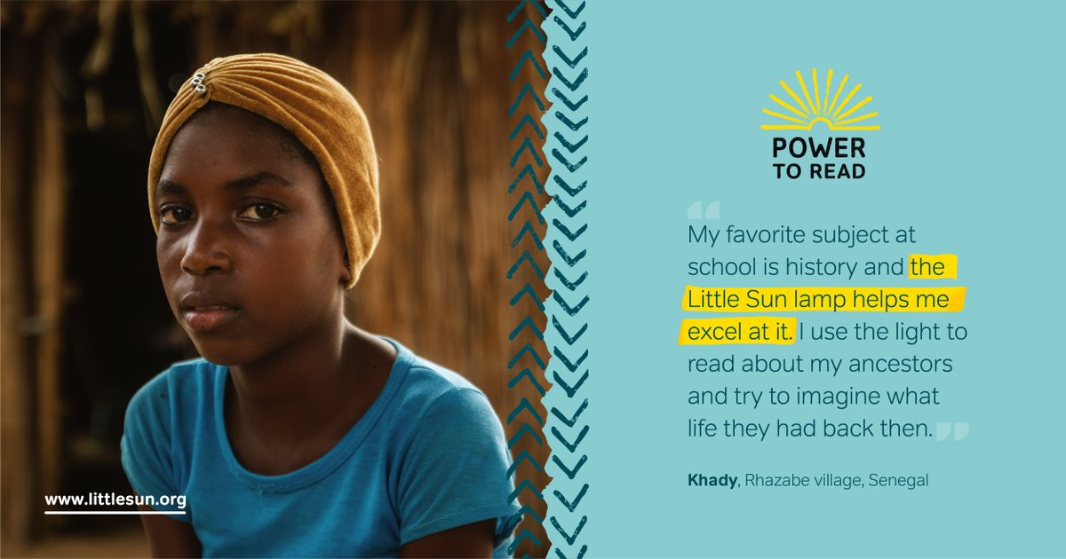 LittleSunOrg's tweet photo. #Education is one of the most empowering forces in the world. Did you know that in developing countries, $1 dollar invested in an additional year of schooling gives $10 back in economic benefits? #PowerToRead #SolarEnergy https://t.co/5lQkIPqNfY
