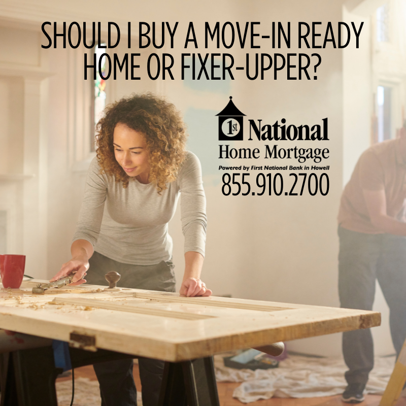 As a first-time homebuyer, you can either build, buy or fix a home for your family. No matter what choice you make, the next step is to choose financing options to fund your project. ow.ly/Q2AY50GNSvU

NMLS 593748 Equal Housing Lender.