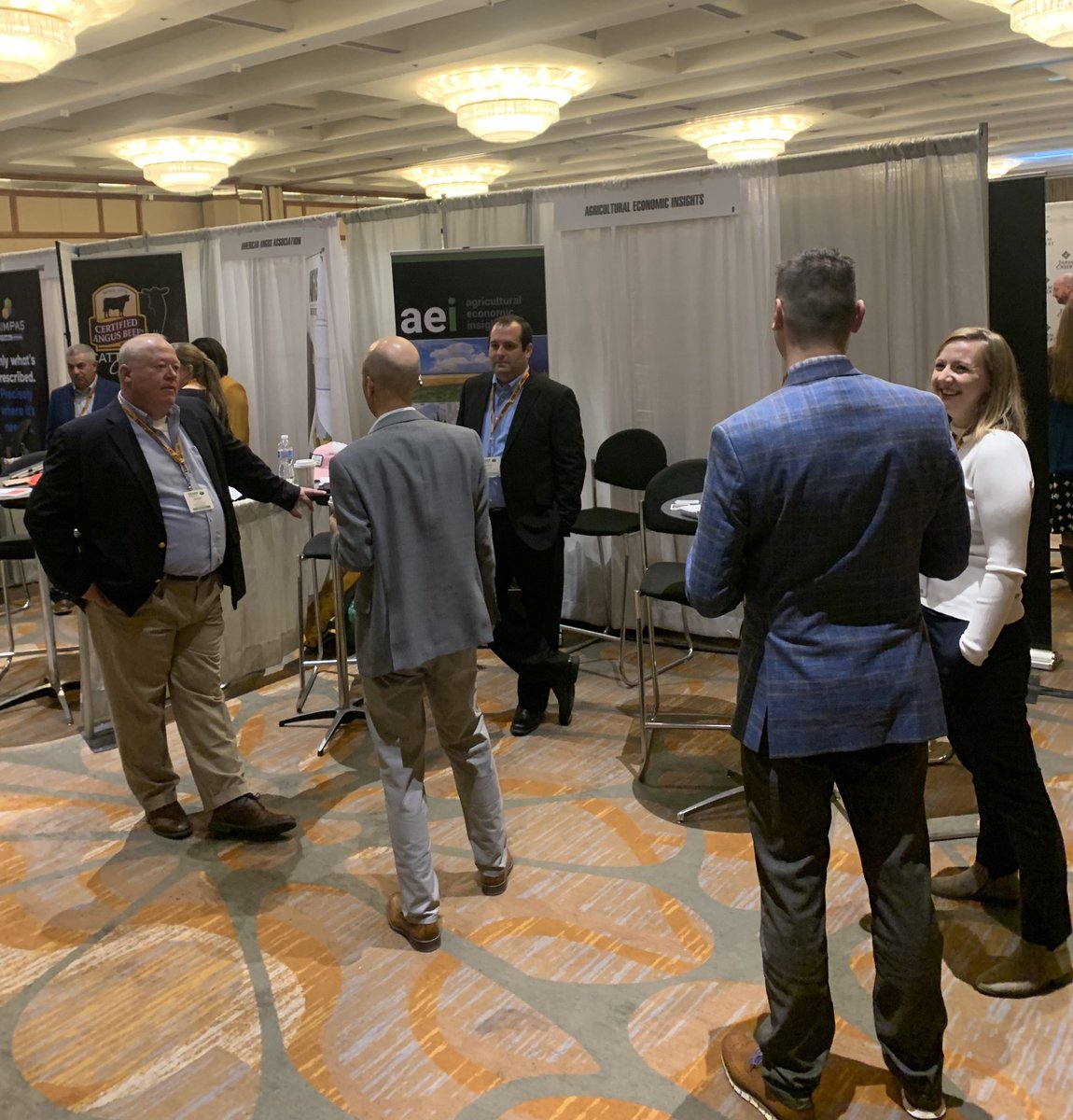 Stop by Trade Talk booth #9 to chat about #CornSavesAmerica + all things #farmeconomy with the <a href="/AgEconomists/">Agricultural Economic Insights</a> team. <a href="/NAFB/">NA🎙FB</a> #nafb21