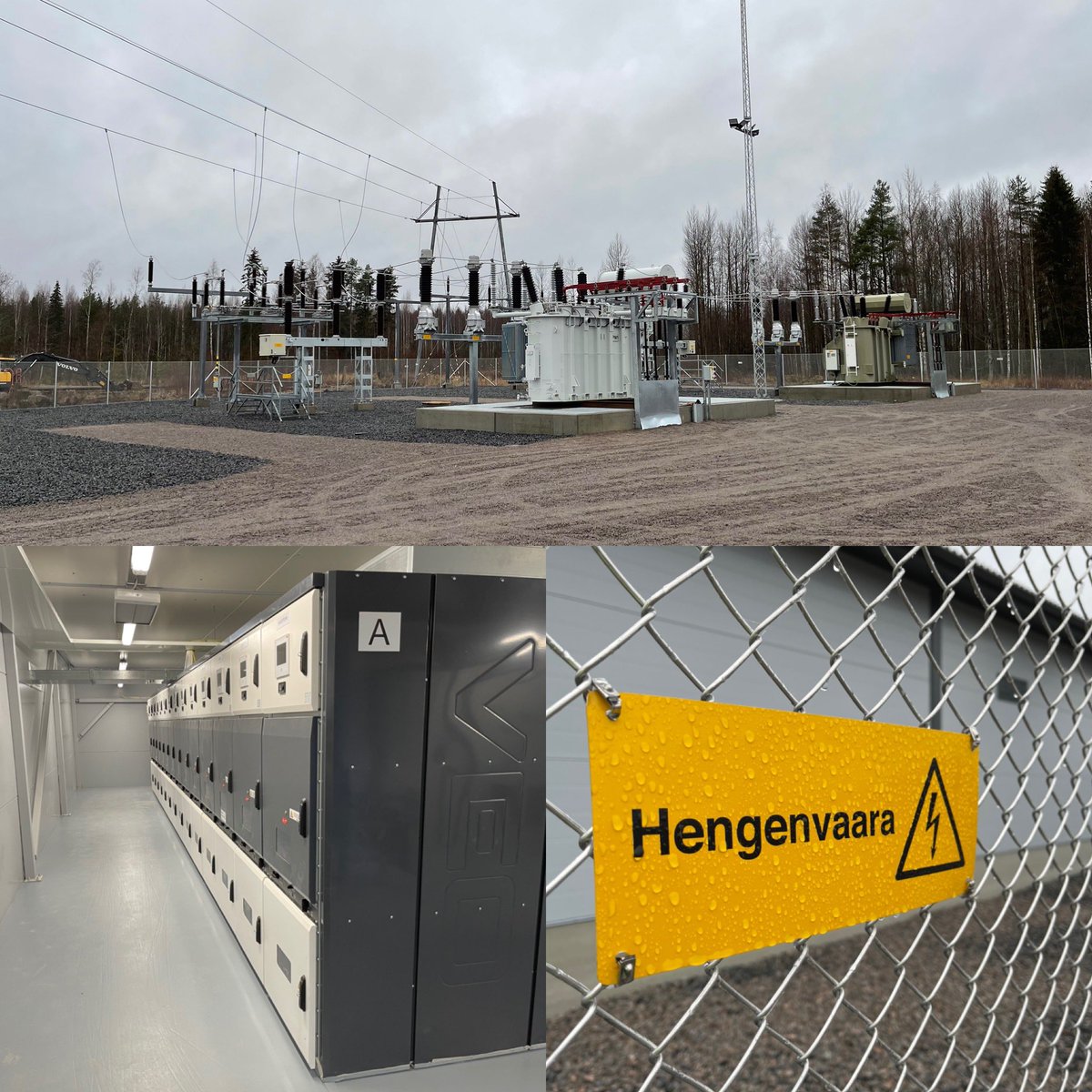 SiltalaJani's tweet photo. Tänään saatu @jarvisuomenene Lievestuoreen sähköaseman saneeraus päätökseen ja sähkönjakelun varmuus lisääntyy entisestään lähialueilla. 💪 🔥⚡️Kiitokset hyville kumppaneille. 💎🔥#elegrid @Rejlers #multirel #veo #sähkönjakelu #siirtoverkot #110kV https://t.co/xuTA57M7zh