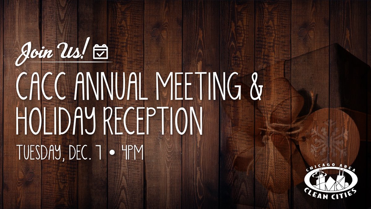 Join us for our first in-person event of 2021 bit.ly/3HtJYbD 🎅 🤶 🎄 🎈🧸 😜 

#Midwest #Illinois #Chicago #CleanTech #CleanVehicles #CleanEnergy #Manufacturing #Technology #Environment #Sustainability #RenewableEnergy #Innovation #EVs #Jobs