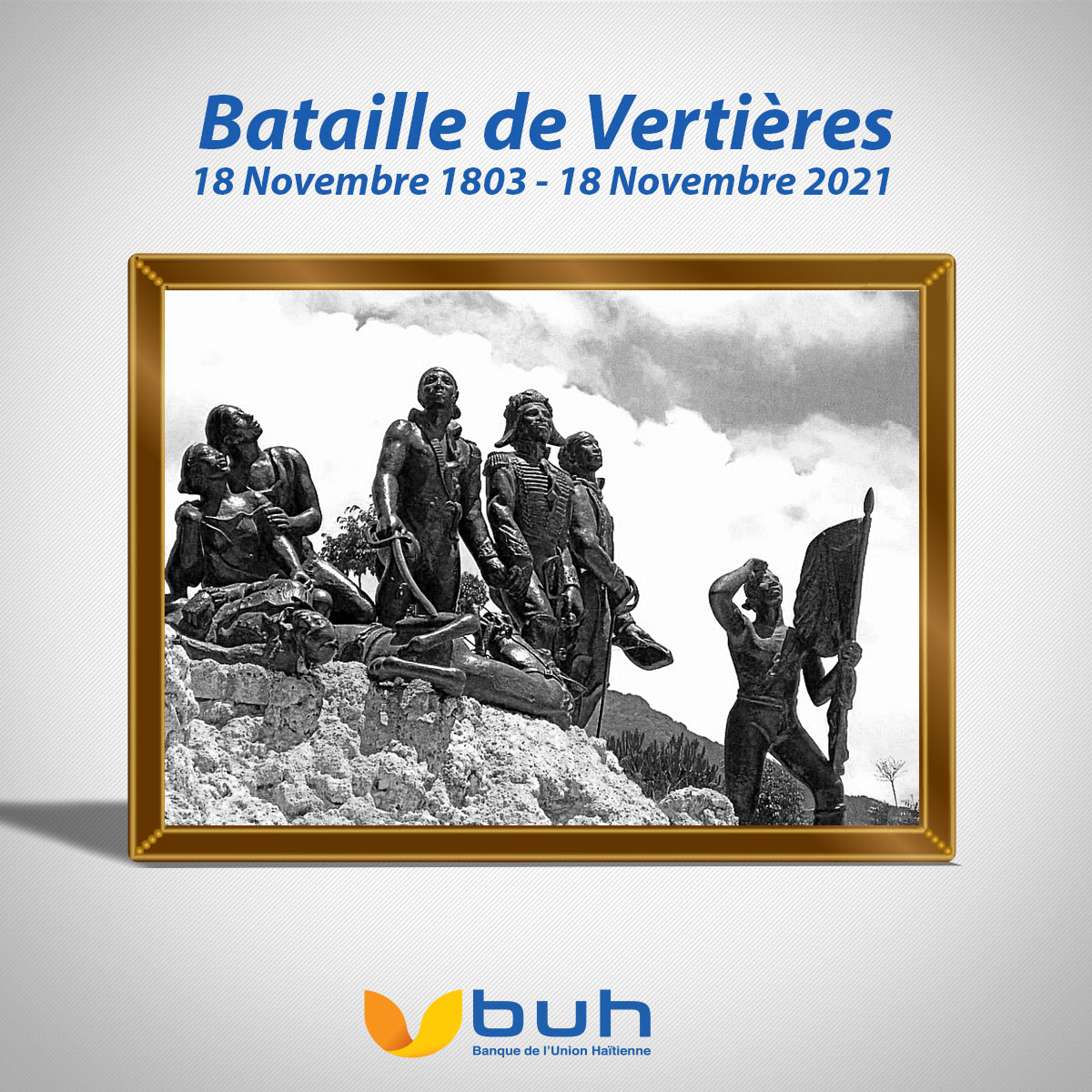 BUHhaiti's tweet photo. Rendons hommage aux héros de cette bataille, artisans de notre liberté.
#BUH #Vertiere #Haiti https://t.co/PjQLglQgp1