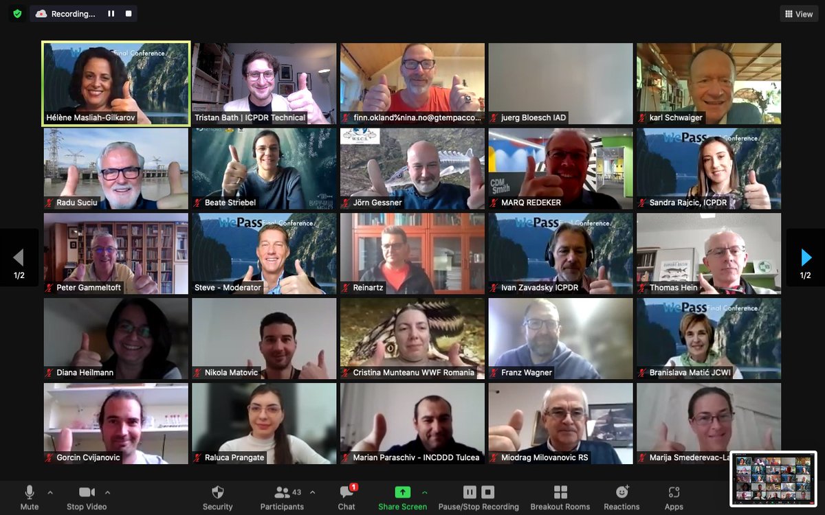 We_Pass_'s tweet photo. 👍  #SturgeonSteve and the We Pass Team thank everybody who joined us for their participation and today's lively discussions at the @we_pass_ Final Conference! 👍 

Stay tuned, and follow the developments of our followup project, We Pass 2, via our various social media channels. https://t.co/IFZuA62NNc