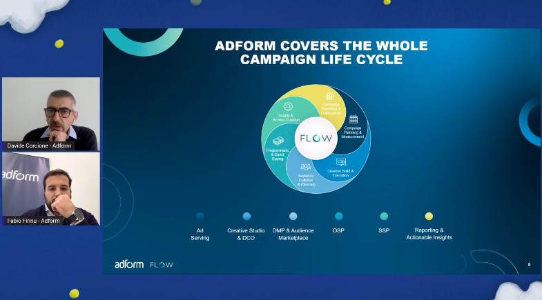 alebin8's tweet photo. 🔴#IABForum2021 #workshop #adform

Chi è @adform? Ecco alcune slide che lo spiegano👇 https://t.co/VWTs9U5zpu