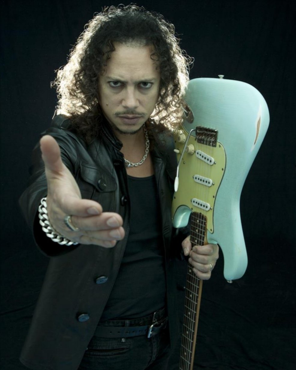 Happy birthday to Kirk Hammett!. 
