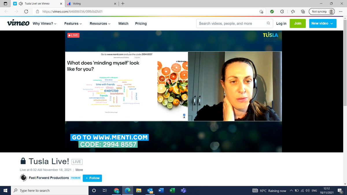 TheParentingNe1's tweet photo. Thank you to Niamh McCarthy @Barnardos_IRL &amp; Chair of the Parenting Network for chairing today's webinar - always a calm presence and a cool head #ontheroadagain #mindingme https://t.co/a5wIKdTfK4