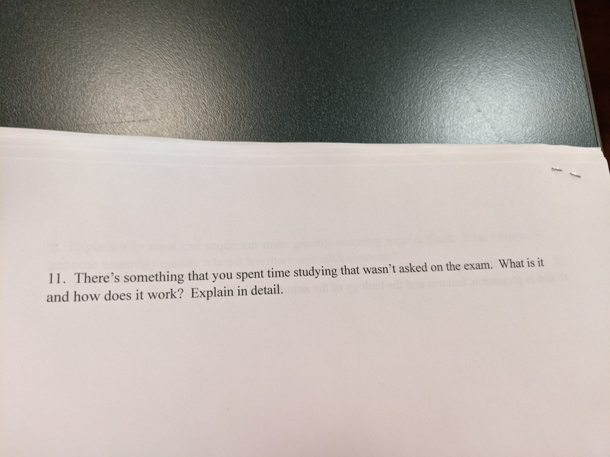 I kind of like this exam question.