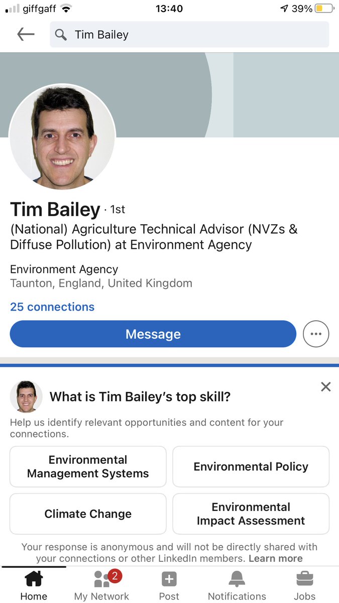 And people wonder why the <a href="/EnvAgency/">Environment Agency</a> bring out policy which is unworkable when people like this work within the business….Surely having views like this means that your going to advise/ set regulation in a biased manner?!?!! 🤯🤯🤯