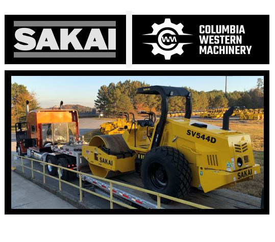 sakaiamerica's tweet photo. We love shipping out new machines. Another SV544D headed to Columbia Western Machinery in Oregon this morning. If you need a soil or asphalt roller, take a look: https://t.co/8QqR9BI2ag
#sakairoller
#mastersofcompaction https://t.co/DlVqp8zBzw