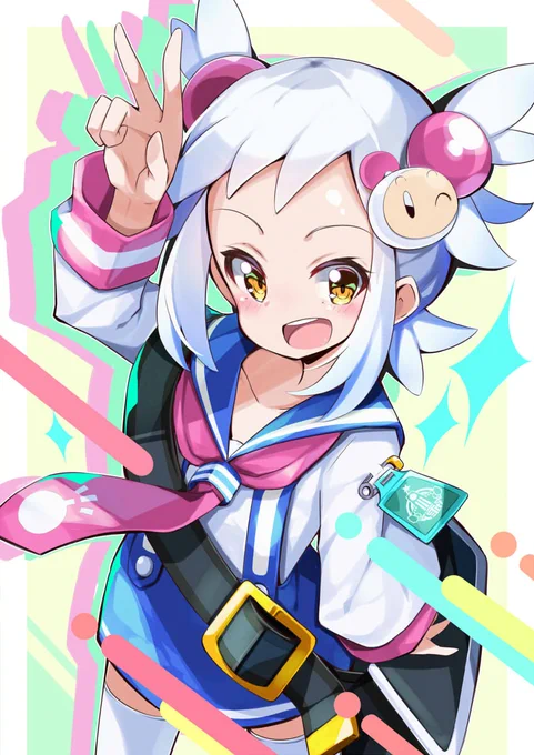 シロンちゃん
ボムスター2個!
 #ボンバーガール 