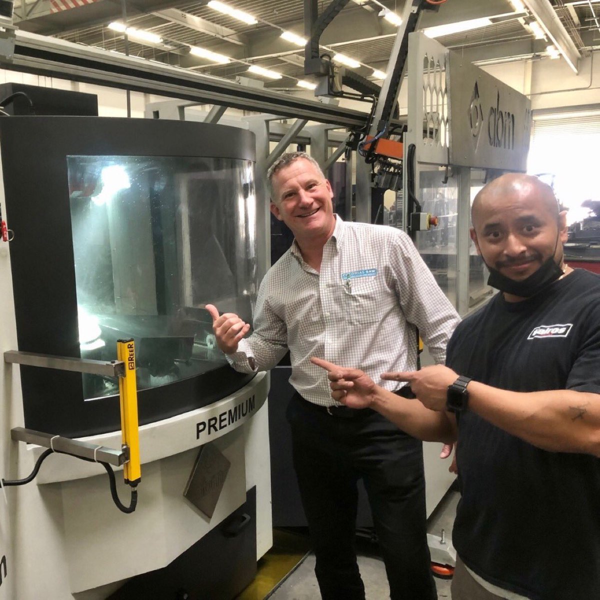 ColonialSaw's tweet photo. Repost from @KairosTooling 
•
“We'd like to extend a huge thank you to our trusted partners at @colonialsaw for your great service on our new saw grinding machine! We were so glad to show Dave around our facility. We look forward to many great years to come working together!” https://t.co/BEexfHu0Hx
