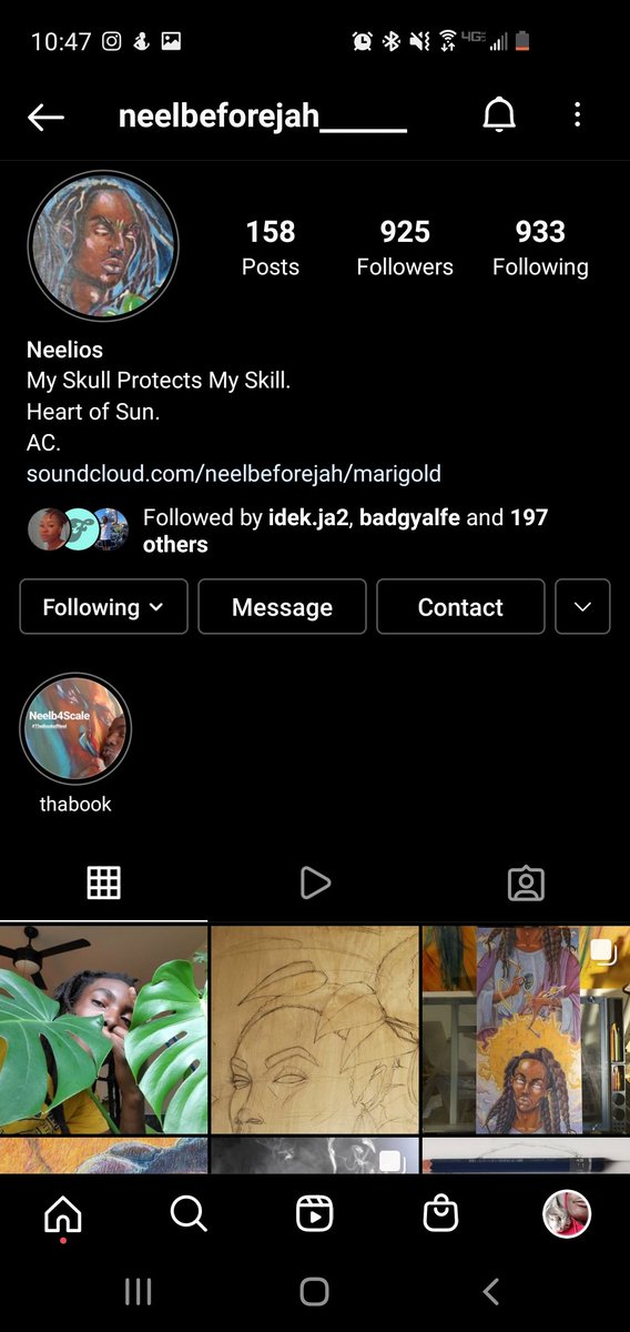 NeelBeforeJah's tweet photo. Aye btw if you follow the IG at this tag @neelbeforejah 

Report they ugly ass, and block they ugly ass.

It's been hacked.

Have a great day. https://t.co/Z3qY2IobGH