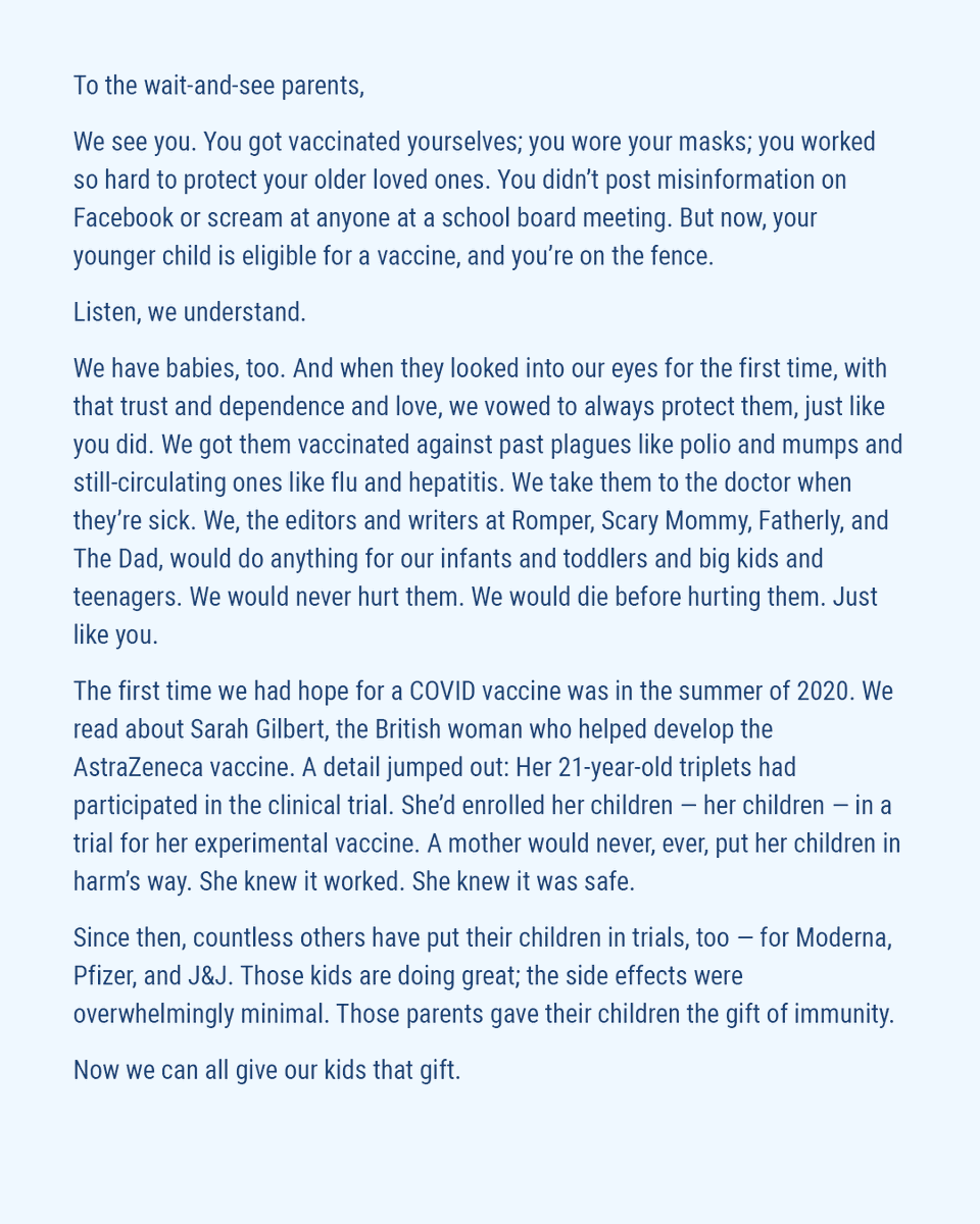thedad's tweet photo. Happy to stand with our friends at @ScaryMommy, @Romper, and @Fatherly to share an important message to parents. https://t.co/MQPeWsWHNd