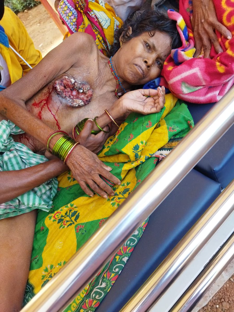 CharubalaB's tweet image. Dear @Gitaaiimsbbsr madam this patient has attended  Surgerical Oncology department in @AIIMSBhubaneswr today but it is matter of pity that authorities have refused to admit her so they're forced to stay outside with the help of some social workers @CMO_Odisha @PMOIndia 1/2