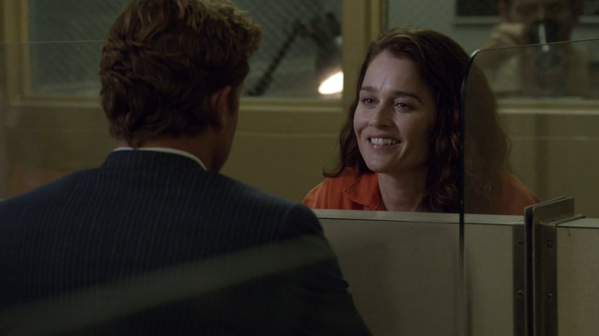 jisbonscenes's tweet photo. lisbon: you wore a vest.
jane: oh, this old thing? well, i thought i should look the part.
lisbon: i like it. https://t.co/xIitb8z3Sp