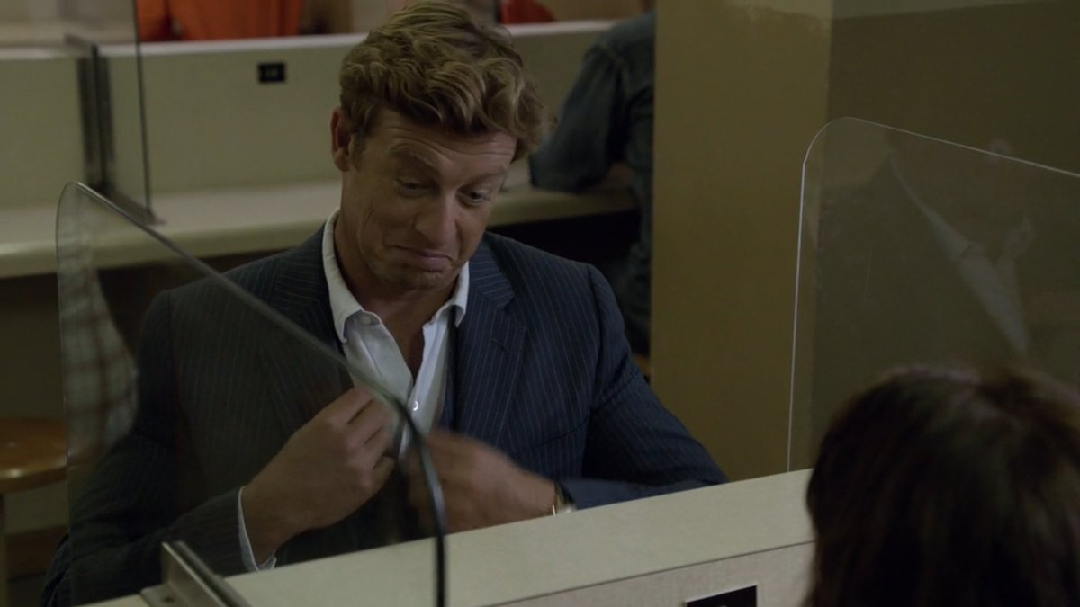jisbonscenes's tweet photo. lisbon: you wore a vest.
jane: oh, this old thing? well, i thought i should look the part.
lisbon: i like it. https://t.co/xIitb8z3Sp