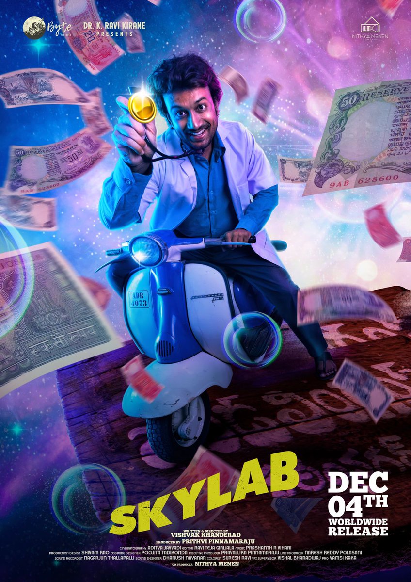 SureshPRO_'s tweet photo. #Skylab On Dec 4th.
#SkylabTrailer👇
https://t.co/hF8aXuazh9
#SKYLAB 🛰️
@MenenNithya @ActorSatyaDev https://t.co/uot5f1KiCM