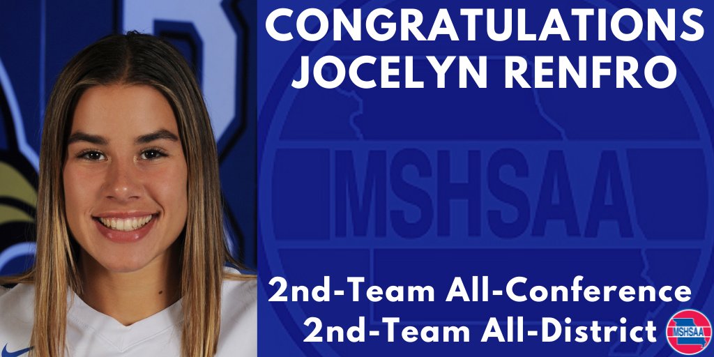 jaysvb's tweet photo. Shout out to junior, outside hitter, Jocelyn Renfro! A force on the volleyball court and the driver of our energy bus. Her power, ability to make smart shots, and play defense earned her 2nd Team All-Conference and 2nd Team All-District honors this year! Congrats @jrenfro18! https://t.co/REVcKkBWuV