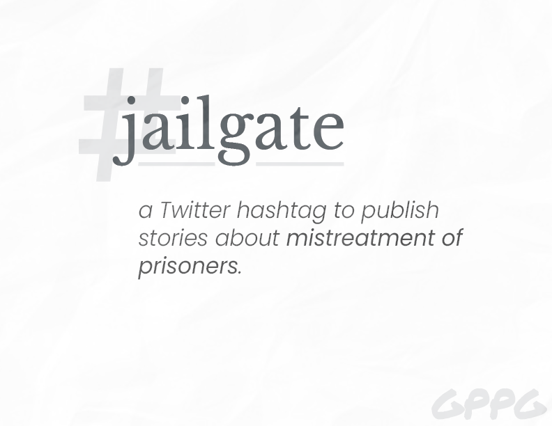 guiltypandagang's tweet photo. We posted a few stories under the #jailgate hashtag. For those confused, it's just a way to mark tweets that reveal mistreatment in prisons.
Unfortunately, the total of such tweets will bump as we publish more materials.
#prison #abused #socialjustice #NFTs #NFTCommunity #gppg https://t.co/HxajYivWpG